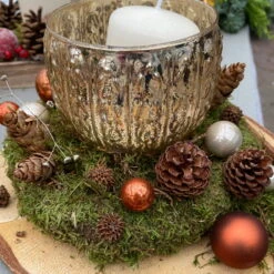 Waldmoos In Der Holzkiste, Ca. 25x13x7 Cm, 4er-Set -Gartengeschäft Im Freien 066110 Moose Anwendungsbeispiele 1 100799