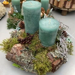 Waldmoos In Der Holzkiste, Ca. 25x13x7 Cm, 4er-Set -Gartengeschäft Im Freien 066110 Moose Anwendungsbeispiele 6 100797