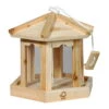Vogelhaus Pavillon 6-Eck Hängend, FSC®-Holz Und Acrylglas, Ca. 19 X 18 X 18 Cm 2 Vogelhaus Pavillon 6-Eck Hängend, FSC®-Holz Und Acrylglas, Ca. 19 X 18 X 18 Cm -Gartengeschäft Im Freien 0910100614 Vogelhaus Pavillon 6 eck FSC mit Futterterrasse u Kordel 1 55366