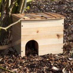Igelschlafhaus, Natur, Holz -Gartengeschäft Im Freien 0910101370 Igelschlafhaus aus FSC 4 96557