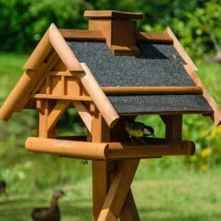 Vogelhaus Inkl. Ständer, Holz, Bernstein, 39 X 38 X 33 Cm 13 Vogelhaus Inkl. Ständer, Holz, Bernstein, 39 X 38 X 33 Cm -Gartengeschäft Im Freien 0910101485 Vogelhaus inkl Staender 7 111711