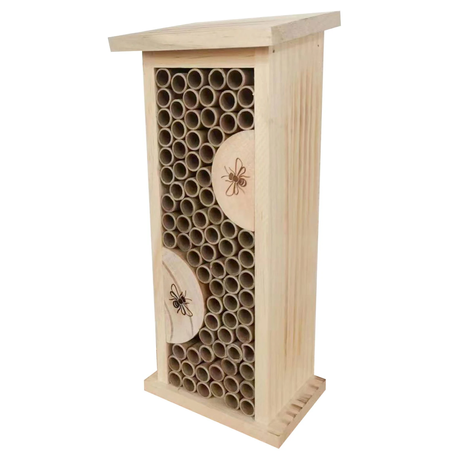Insektenhotel, Natur, Nadelholz, 11 X 8,2 X 25,7 Cm 3 Insektenhotel, Natur, Nadelholz, 11 X 8,2 X 25,7 Cm