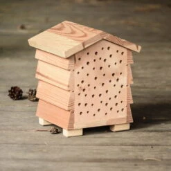 Insektenhotel 'Bienenstock', Natur, Ø 19 X 25 Cm -Gartengeschäft Im Freien 0910160226 Insektenhotel Bienenstock 19x19 xH25cm 4 116262