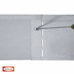 Rasenkante, Silber, Stahl, 118 X 19,5 Cm -Gartengeschäft Im Freien 0910301041 Rasenkante Metall verzinkt 3 109345