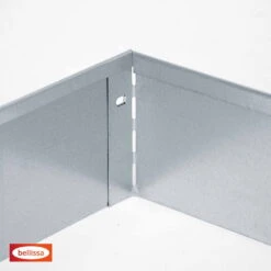 Rasenkante, Silber, Stahl, 118 X 19,5 Cm -Gartengeschäft Im Freien 0910301041 Rasenkante Metall verzinkt 4 109344