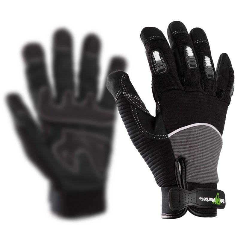 Kölle Arbeitshandschuhe "Esko" Gr. 10, Schwarz, Mit Fingerschutz 3 Kölle Arbeitshandschuhe "Esko" Gr. 10, Schwarz, Mit Fingerschutz