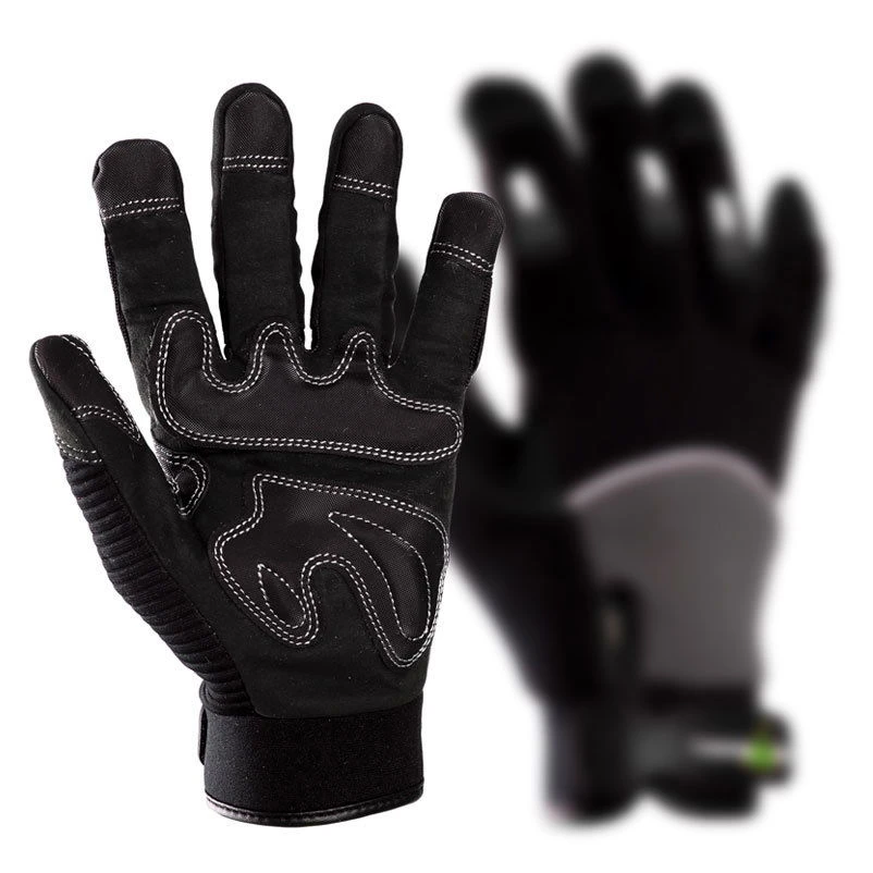 Kölle Arbeitshandschuhe "Esko" Gr. 10, Schwarz, Mit Fingerschutz 4 Kölle Arbeitshandschuhe "Esko" Gr. 10, Schwarz, Mit Fingerschutz – Bild 2