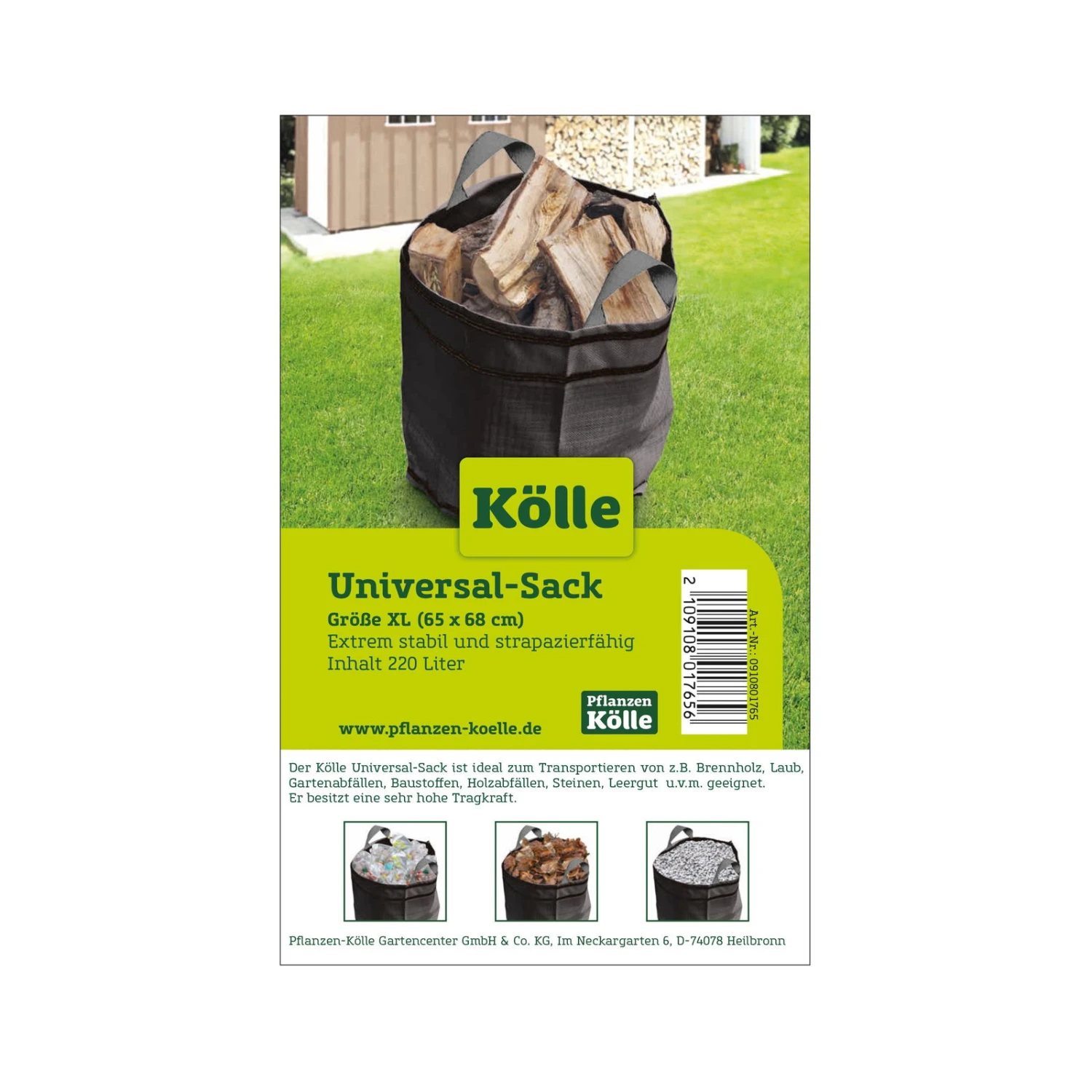 Kölle Laubsack, Extrem Stabil Und Strapazierfähig 3 Kölle Laubsack, Extrem Stabil Und Strapazierfähig