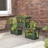 Stack & Grow, Grün, Volumen 15 Liter, Ca. 51 X 35 X 36 Cm -Gartengeschäft Im Freien 0910850525 Stack Grow leaf green2 107203