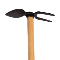 Kölle Gartenhacke, 2 Arbeitsseiten, Handgeschmiedet, Kohlenstoffstahl, Stiel 50 Cm, Buche -Gartengeschäft Im Freien 0920101094 Koelle Gartenhacke schwarz lackiert mit lackiertem Buchenstiel 2 86381