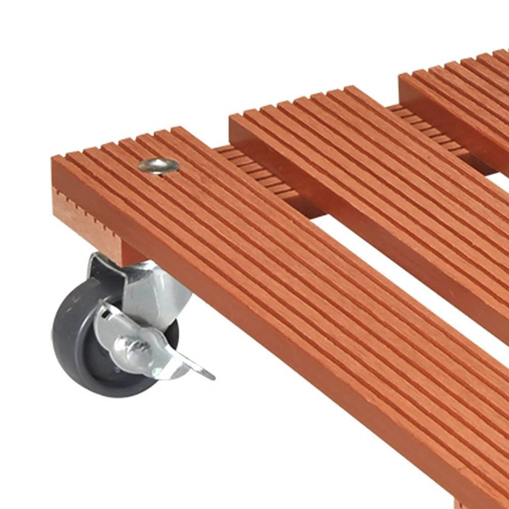 Wagner Multi Pflanzenroller Aus WPC, Terracotta, Ca. 29x29 Cm 4 Wagner Multi Pflanzenroller Aus WPC, Terracotta, Ca. 29x29 Cm – Bild 2