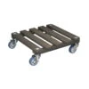 Wagner Multi Pflanzenroller Anthrazit, Kiefernholz Lasiert, Ca. 40x40 Cm -Gartengeschäft Im Freien 0920600440 MultiRoller anzthrazit Kiefer las 40x40cm 4AR TK200Kg 38840