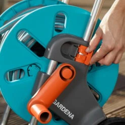 Schlauchwagen AquaRoll S, Gardena, Schlauchlängen Bis 15 M -Gartengeschäft Im Freien 0930200441 Schlauchwagen Aqua Roll S Set kpl mit 20m Schlauch und Systemteilen 3 61598