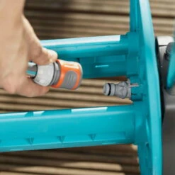 Schlauchwagen AquaRoll S, Gardena, Schlauchlängen Bis 15 M -Gartengeschäft Im Freien 0930200441 Schlauchwagen Aqua Roll S Set kpl mit 20m Schlauch und Systemteilen 7 61594