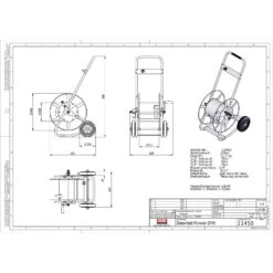 Schlauchwagen Forever, Metall, Schlauchdurchmesser 13/16/19/ 25 Mm 13 Schlauchwagen Forever, Metall, Schlauchdurchmesser 13/16/19/ 25 Mm -Gartengeschäft Im Freien 0930200465 Schlauchwagen Forever Metall D13 16 19mm 6 61944