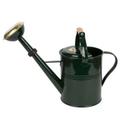 Zinkgießkanne Mit Kurzem Griff, Dunkelgrün, 5 Liter