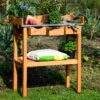 Pflanztisch, Natur, Kiefernholz, 78 X 38 X H91 Cm 2 Pflanztisch, Natur, Kiefernholz, 78 X 38 X H91 Cm -Gartengeschäft Im Freien 0940700263 Pflanztisch mit Schubladen 4 118911
