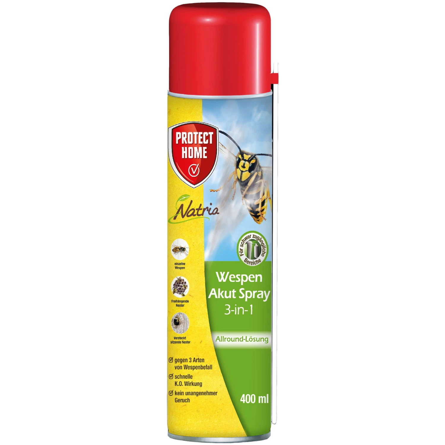 Protect Home Natria Wespen-Akut Spray, 400 Ml 3 Protect Home Natria Wespen-Akut Spray, 400 Ml
