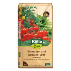 Tomaten- Und Gemüseerde Torffrei, 2400l, 120 Sack á 20 L, Palettenware -Gartengeschäft Im Freien 0960300189 Koelle Bio Tomaten u Gemuese erde torffrei 20L 79694