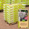 Stauden- & Rosenmulch, 2880l, 48 Sack à 60l -Gartengeschäft Im Freien 0960380002 Koelle Bio Stauden und Rosenmulch 60L 2 110576
