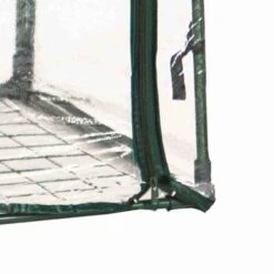 Tomaten-Gewächshaus, 100 X 50 X 150 Cm, Grün, PVC-Folie, Gitterboden -Gartengeschäft Im Freien 0980200176 Tomaten Gewaechshaus gruen 100x50x150cm2 65604