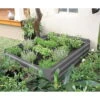 Hochbeet Siena Garden, 120 X 90 X 30 Cm, Grau, Metall -Gartengeschäft Im Freien 0980250112 Hochbeet grau 120x90x30cm 1 62397