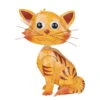 Kölle Gartenfigur Katze Leo, Orange, 41 X 30 X 11 Cm -Gartengeschäft Im Freien 0980305941 koelle katze leo orange 41x30x11cm 68859