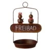 Eisen-Vogelbad 'Freibad', Rost, 28 X 21,5 X H 39,5 Cm 1 Eisen-Vogelbad 'Freibad', Rost, 28 X 21,5 X H 39,5 Cm -Gartengeschäft Im Freien 0980306543 Vogelbad Freibad rost Eisen 109986