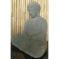 Buddha-Statue, Trockensteinguss, 53 X 40 X 65 Cm 9 Buddha-Statue, Trockensteinguss, 53 X 40 X 65 Cm -Gartengeschäft Im Freien 0980306821 buddha aus trockensteinguss 2 123368