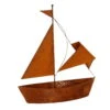 Eisen-Schiff Zum Bepflanzen, Rost, L 55 X 19,5 X H 66 Cm -Gartengeschäft Im Freien 0980404410 Schiff zum Bepflanzen 55x19 5xH66 cm rost Eisen 118947