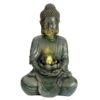 LED-Brunnen, Buddha, Natur, Polyresin, Ca. 47 X 23 X 11, 42 Cm, 3,2 Kg -Gartengeschäft Im Freien 0980500181 LED Polybrunnen Buddha 113779