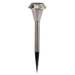 Solarleuchte Mira Max Mit Erdspieß, Grau, 10 Lumen, 46 X 11,5 Cm -Gartengeschäft Im Freien 2950100482 Solarleuchte Mira Max 1 93904