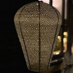 Solarlaterne 'Balloon XL', Helltaupe, Ø 35 X 50 Cm -Gartengeschäft Im Freien 2950100686 Balloon XL Light Taupe 1 105802