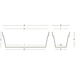 Pflanzkübel Mitu Pac, Apfelgrün, Ø 80 X H 71 Cm -Gartengeschäft Im Freien 3210103183 Pflanzkuebel Pflanzkasten Mitu Pac technische Zeichnung 111243 2