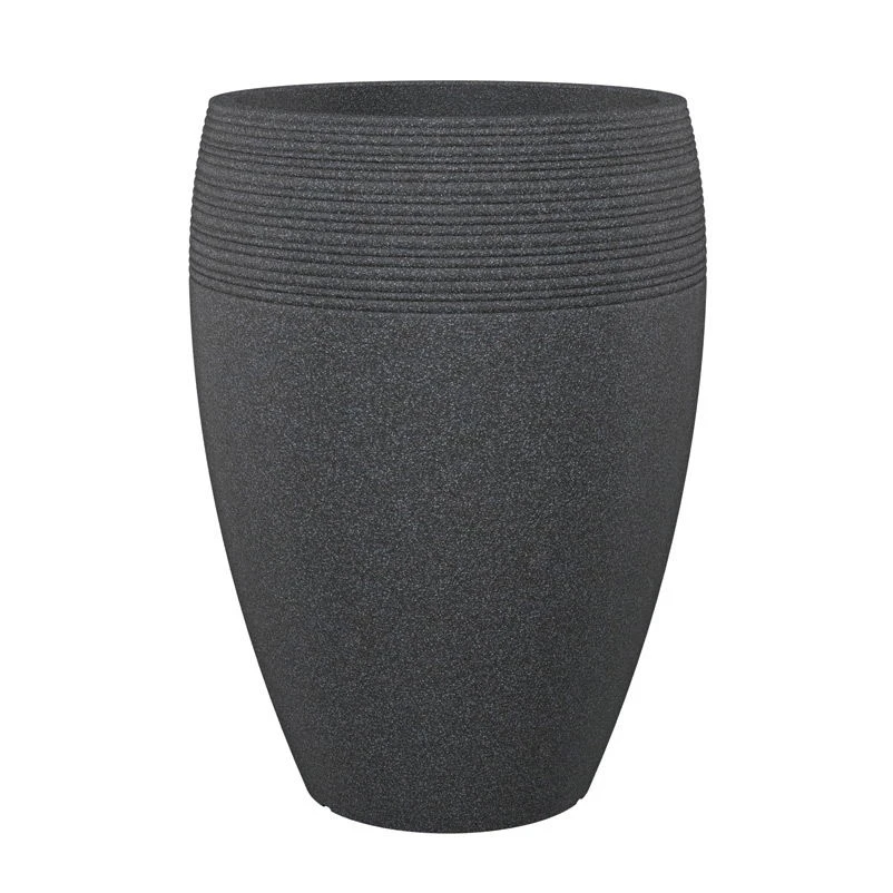 Pflanzgefäß Lineo High, Schwarz Granit, Ø 39 X H 54 Cm 3 Pflanzgefäß Lineo High, Schwarz Granit, Ø 39 X H 54 Cm