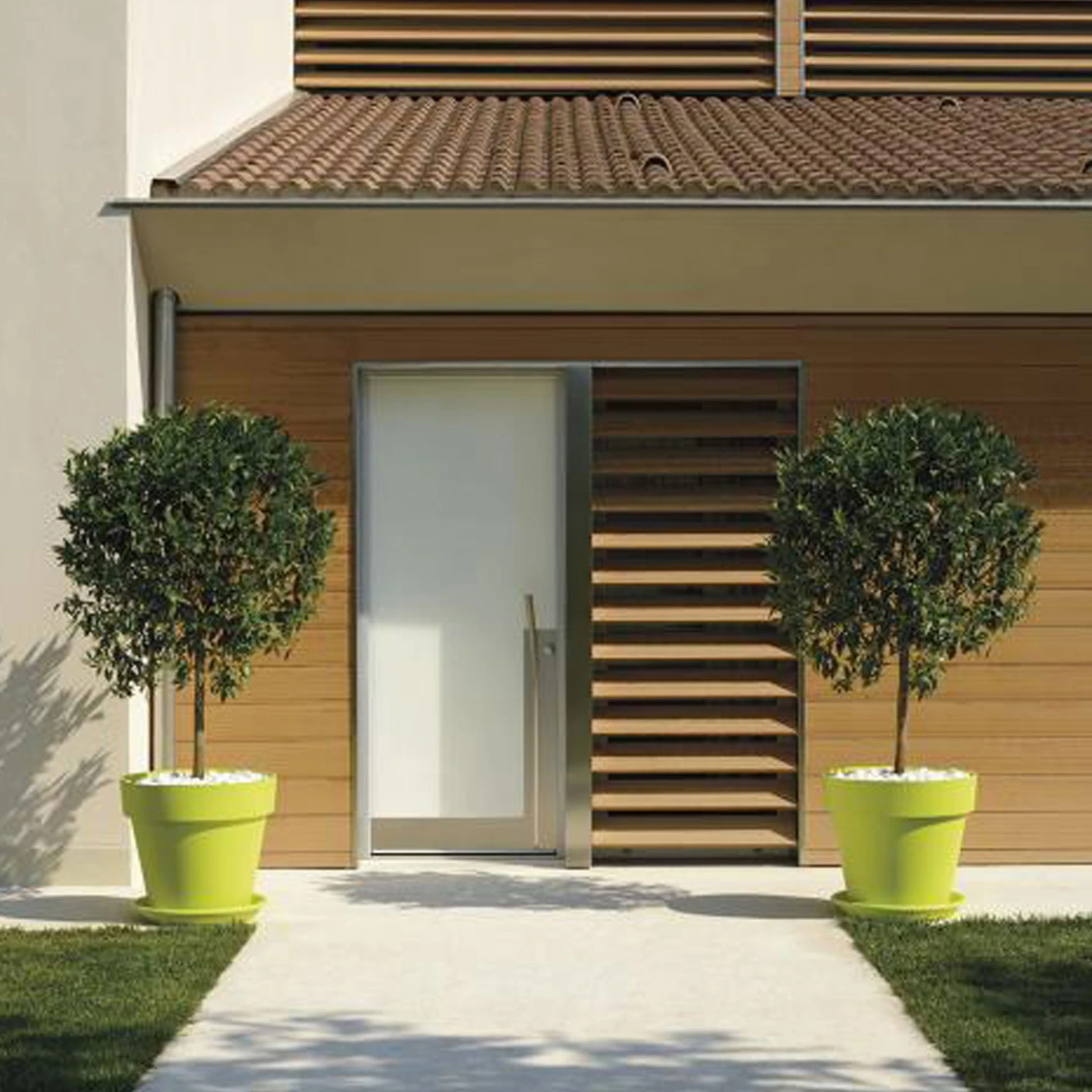 Pflanzkübel Mitu Pac, Apfelgrün, Ø 80 X H 71 Cm