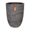 Pflanzvase Rib Bella Anthrazit 1 Pflanzvase Rib Bella Anthrazit -Gartengeschäft Im Freien 3210103446 Pflanzvase Tutch Riffel Bella anthrazit D46xH58cm 87Ltr 45567