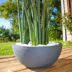 Pflanzschale Graphit Ella Anthrazit -Gartengeschäft Im Freien 3210103482 Pflanzschale Graphit Ella anthrazit 40x16 5cm 14 9l 01 48317