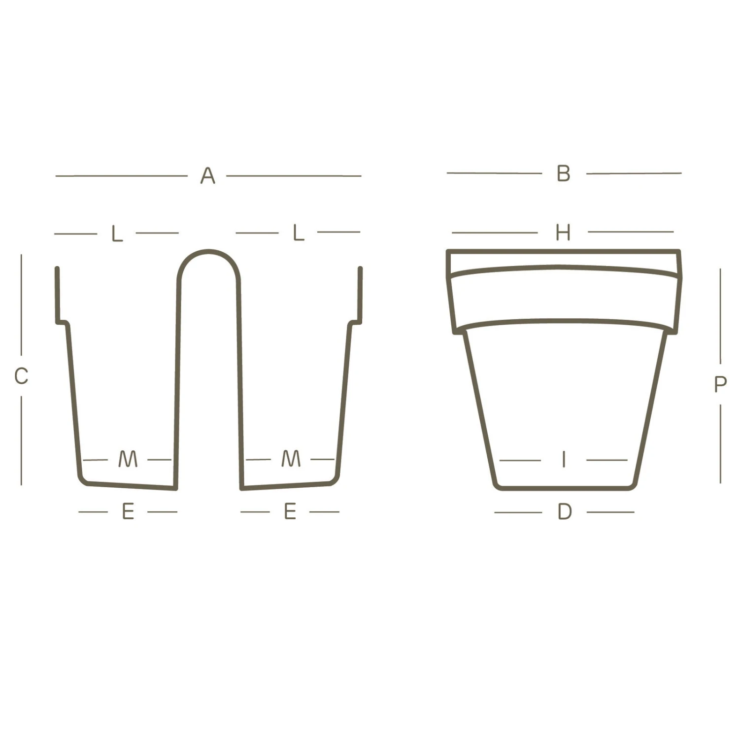 Balkon-Hängetopf Be Up Duo Mit Wasserreservoir, Farbe Weiß, 25 Cm, Erdvol. 8 L 4 Balkon-Hängetopf Be Up Duo Mit Wasserreservoir, Farbe Weiß, 25 Cm, Erdvol. 8 L – Bild 2