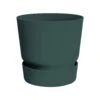 Pflanzgefäß „Greenville Round 25“ In Leaf Green Von Elho -Gartengeschäft Im Freien 3210103650 3210103654 3210103658 3210103662 Pflanzgefaess Greenville round leaf green Varianten 25 30 40 47 61894