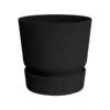 Pflanzgefäß „Greenville Round 25“ In Living Black Von Elho -Gartengeschäft Im Freien 3210103651 3210103655 3210103659 3210103663 Pflanzgefaess Greenville round living black Varianten 25 30 40 47 61893 1