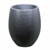 Pflanzgefäß Graphit Egg, Anthrazit, Wasserdicht, Robust -Gartengeschäft Im Freien 3210103698 Pflanzgefaess Graphit Egg anthrazit D50xH60cm 53Ltr 62071