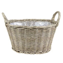 Pflanzkorb 'Paula', Natur, Kunststoff