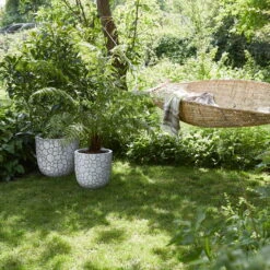 Pflanzgefäß 'Clay', Elfenbein, Ø 35 X H 34 Cm -Gartengeschäft Im Freien 3210104118 3210104119 pflanzgefaess clay 116908