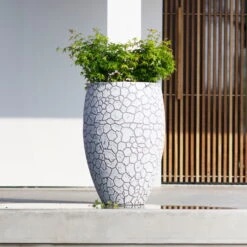 Pflanzvase 'Clay', Elfenbein, Ø 50 X H 72 Cm 5 Pflanzvase 'Clay', Elfenbein, Ø 50 X H 72 Cm -Gartengeschäft Im Freien 3210104120 pflanzvase clay 2 116911