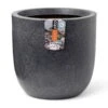 Pflanzgefäß 'Smooth', Grau, Ø 35 X H 34 Cm -Gartengeschäft Im Freien 3210104124 pflanzgefaess smooth 116919
