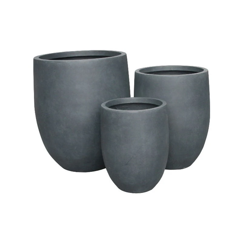 Kölle Pflanzgefäß "Dongola" In Granit, Aus Clayfibre, Frostsicher, Leicht 3 Kölle Pflanzgefäß "Dongola" In Granit, Aus Clayfibre, Frostsicher, Leicht