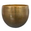 Pflanzgefäß 'Rowen', Gold, Ø 33 X H 25 Cm 1 Pflanzgefäß 'Rowen', Gold, Ø 33 X H 25 Cm -Gartengeschäft Im Freien 3210801611 Pflanzgefaess Rowen gold D 33 x H 25 cm 114963
