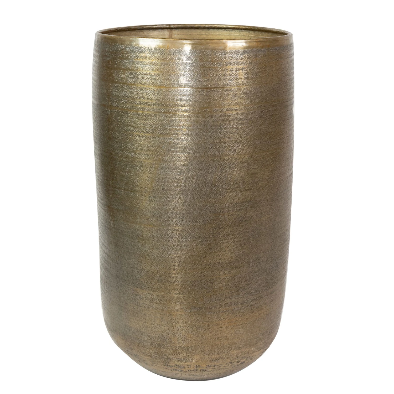 Pflanzgefäß 'Rowen', Gold, Ø 41 X H 72 Cm 4 Pflanzgefäß 'Rowen', Gold, Ø 41 X H 72 Cm – Bild 2