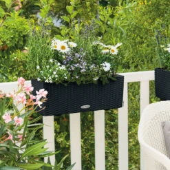 Balconera Cottage 50', Graphit Schwarz, Ca. 50 X 19 X 19 Cm 7 Balconera Cottage 50', Graphit Schwarz, Ca. 50 X 19 X 19 Cm -Gartengeschäft Im Freien 3230101161 Balconera Cottage 50 2 103354